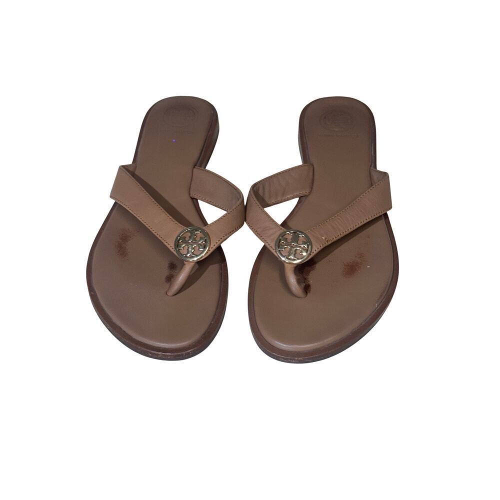Tory Burch thing leather sandals size 6